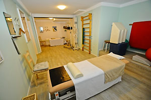 Physiotherapiepraxis Behandlungsraum